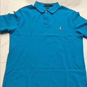 Polo by Ralph Lauren Men's Teal Polo Shirt